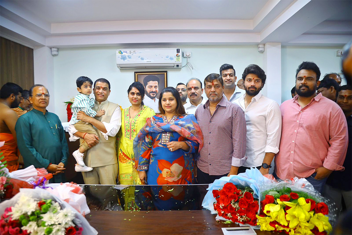 Dil Raju assumes charge as chairman of Telangana Film Development Corporation20