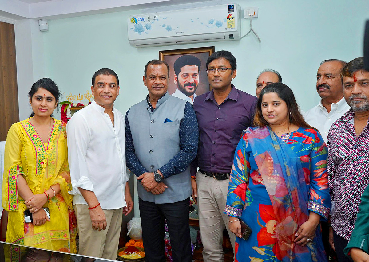 Dil Raju assumes charge as chairman of Telangana Film Development Corporation4