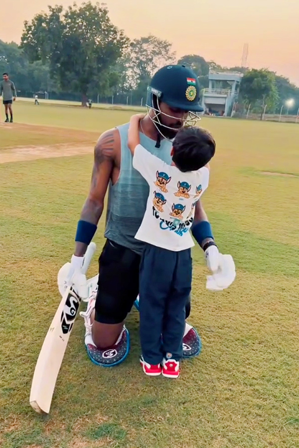 Just Two Chill Guy: Hardik Pandya Post With son in matching outfits Pics Viral6