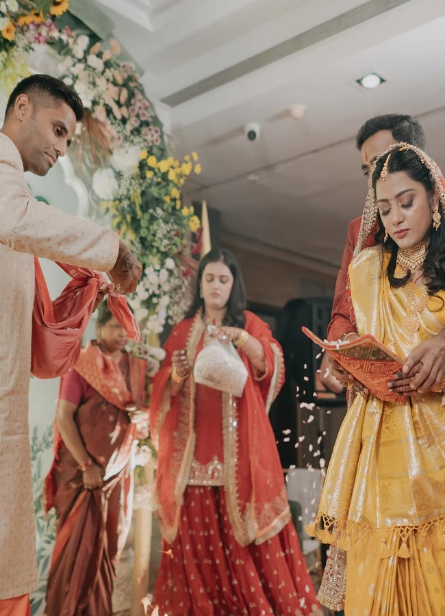 Suryakumar Yadav Shares candid pictures from his sister wedding Goes Viral3