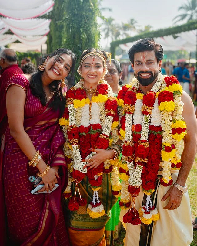 Keerthy Suresh Wedding And Celebrities Photos8