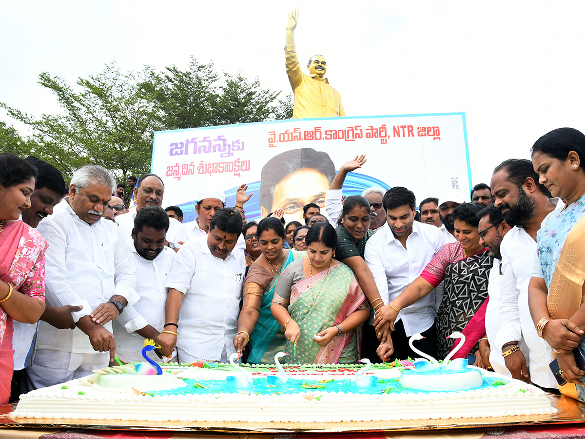 ys jagan mohan reddy birthday celebrations in andhra pradesh photos goes viral6