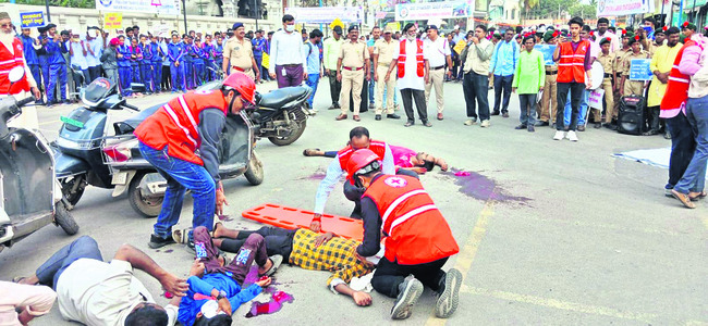 నేరాల నియంత్రణపై జాగృతి జాతా 2