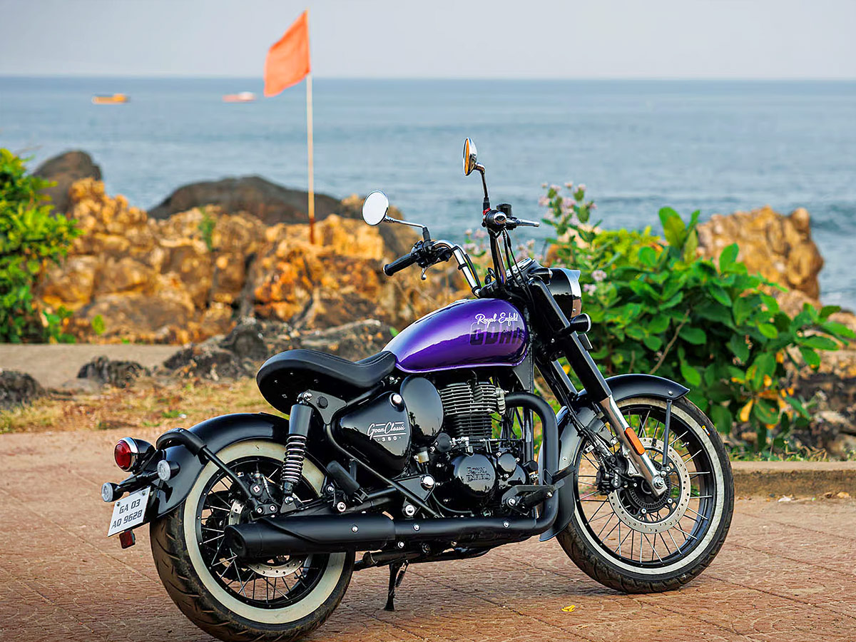 Royal Enfield Goan Classic 350 indeed turning heads with its unique bobber styled design2