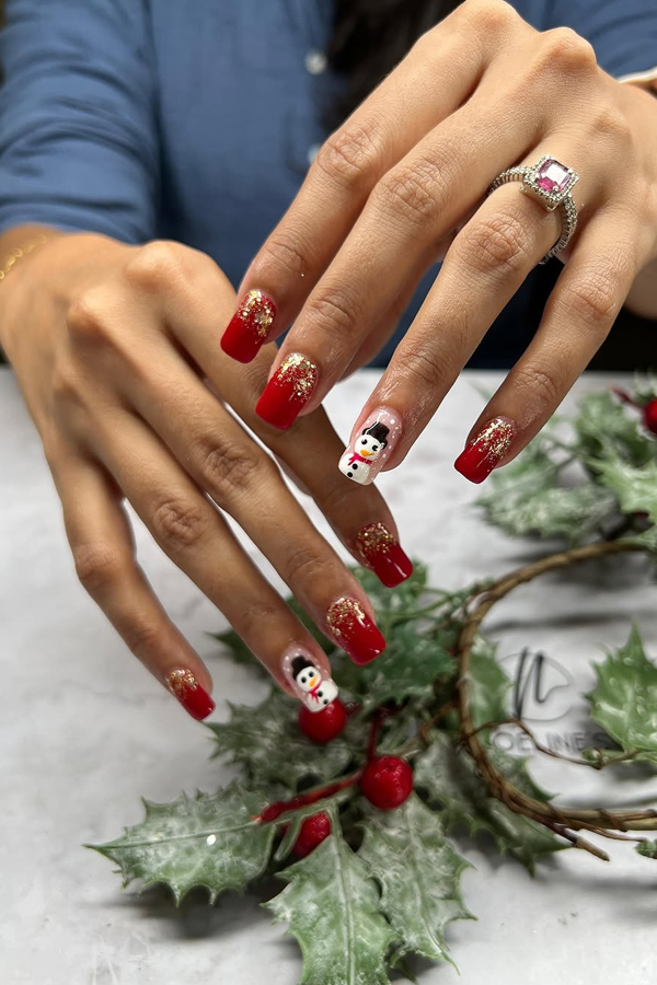 Christmas 2024 Special Nail Arts By Noeline In Social Media14