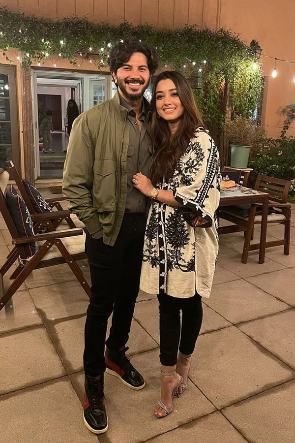 Dulquer Salmaan And Wife Amal Sufia Celebrate Their 13 Years Of Marriage Photos Viral21