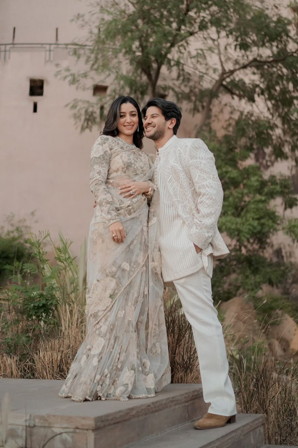 Dulquer Salmaan And Wife Amal Sufia Celebrate Their 13 Years Of Marriage Photos Viral6