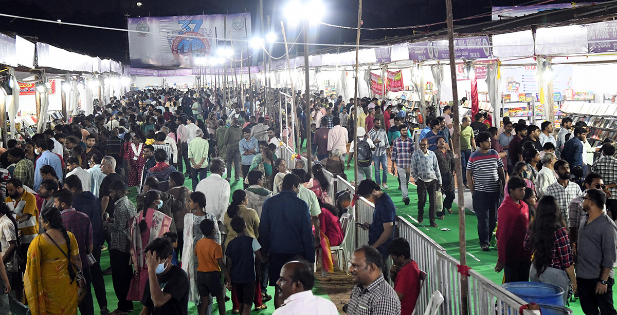 Hyderabad Book Fair Draws Record 90,000 Visitors on Sunday11