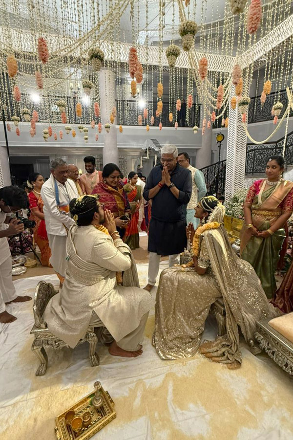 PV Sindhu marries Venkata Datta Sai in Udaipur Photos Goes viral2