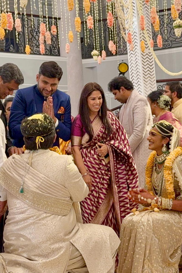 PV Sindhu marries Venkata Datta Sai in Udaipur Photos Goes viral3