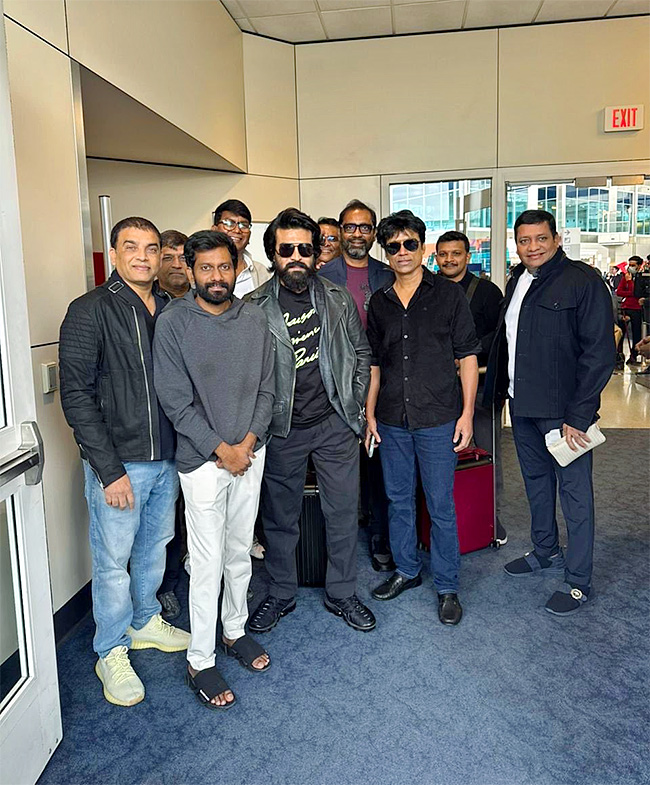 Ram Charan Game Changer Global Event At Dallas photos goes viral9