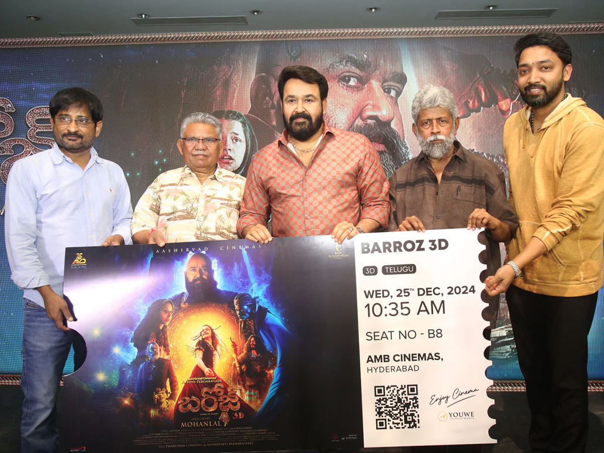 Mohanlal BARROZ 3D Movie Press Meet Photos14