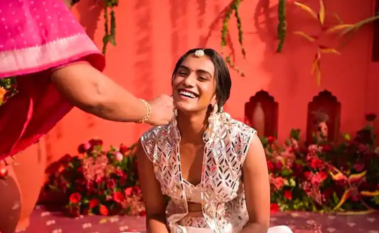 PV Sindhu Grand Pre-wedding Celebrations Photos Goes Viral11