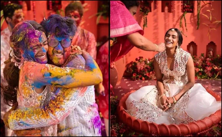 PV Sindhu Grand Pre-wedding Celebrations Photos Goes Viral8