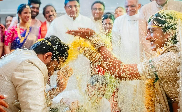 PV Sindhu shares dreamy wedding pics with husband Venkata Datta Sai goes viral3