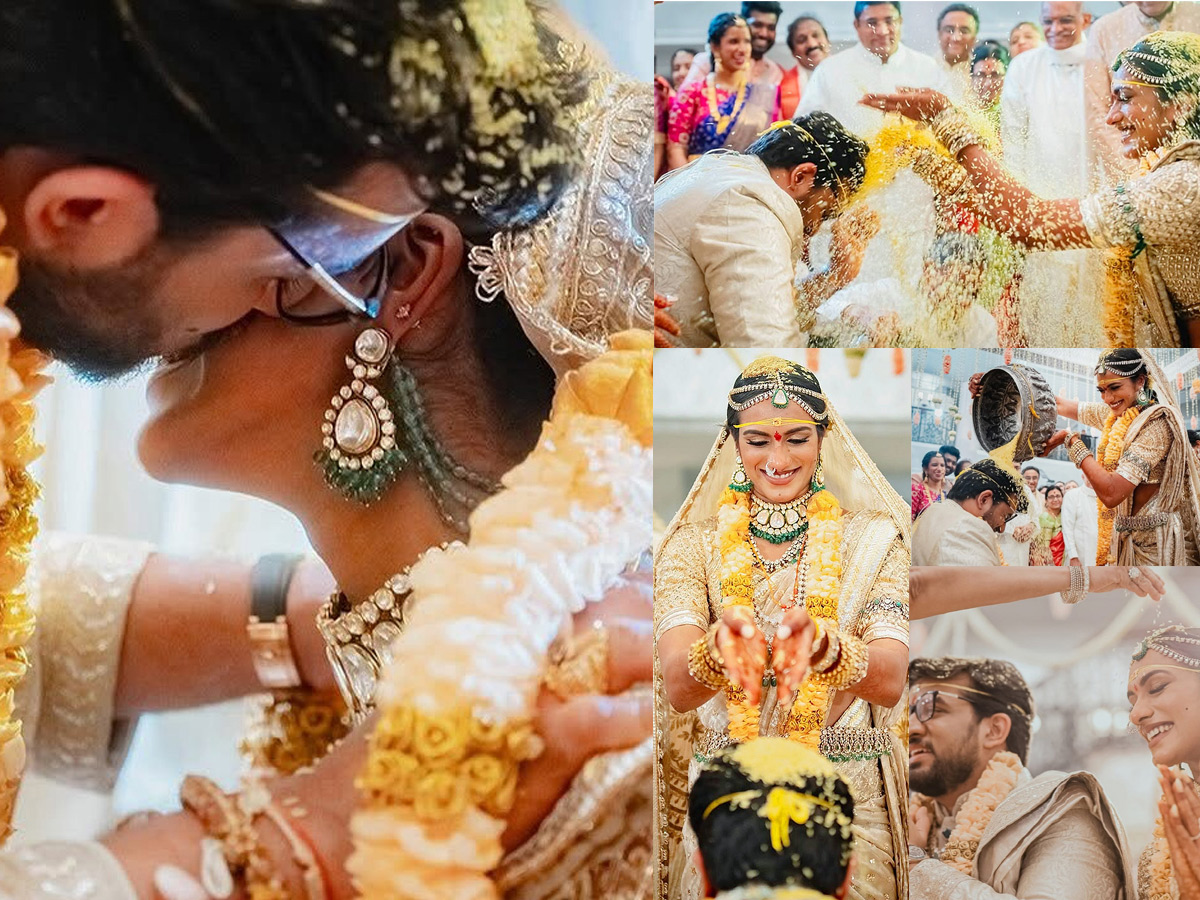 PV Sindhu shares dreamy wedding pics with husband Venkata Datta Sai goes viral1