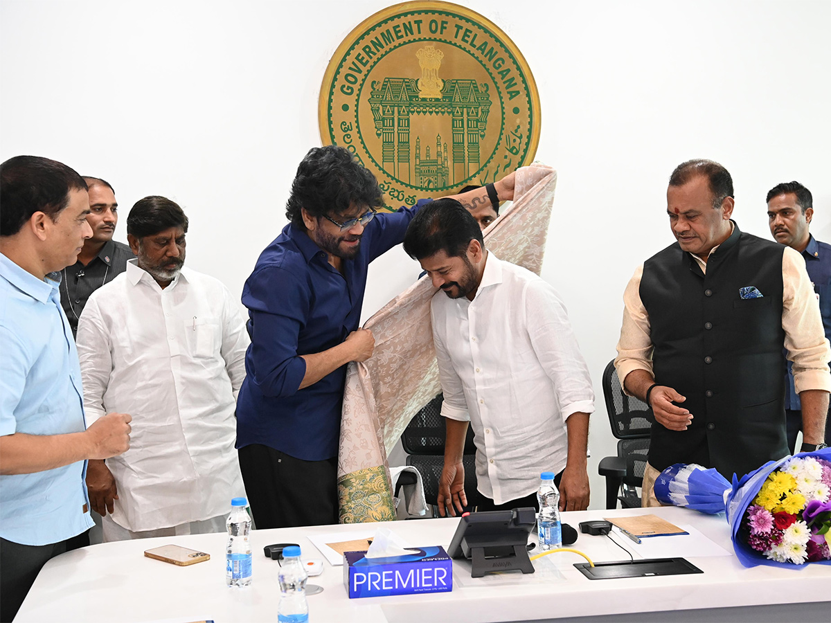 Tollywood Film Industry Celebrities Meet CM Revanth Reddy Photos Goes Viral3