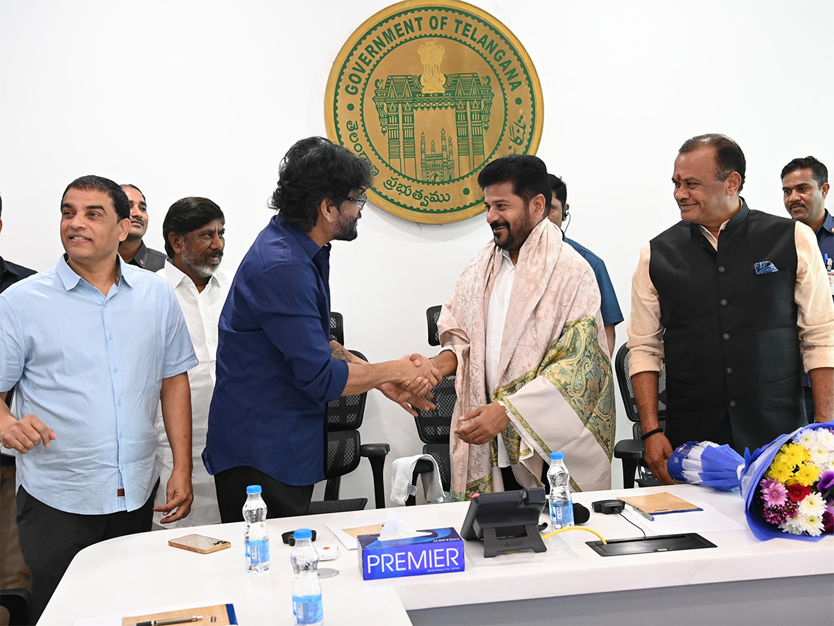 Tollywood Film Industry Celebrities Meet CM Revanth Reddy Photos Goes Viral4