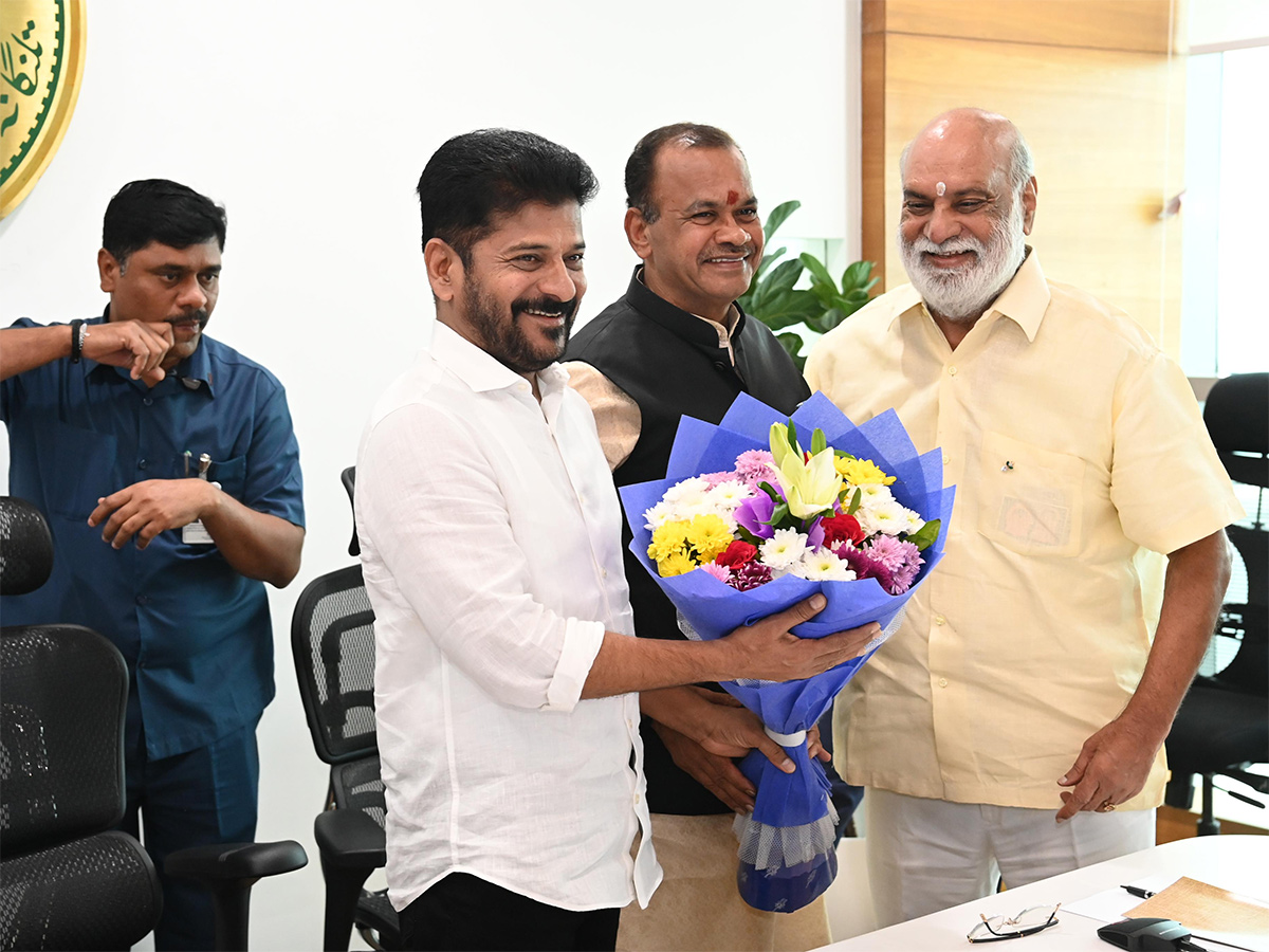 Tollywood Film Industry Celebrities Meet CM Revanth Reddy Photos Goes Viral8