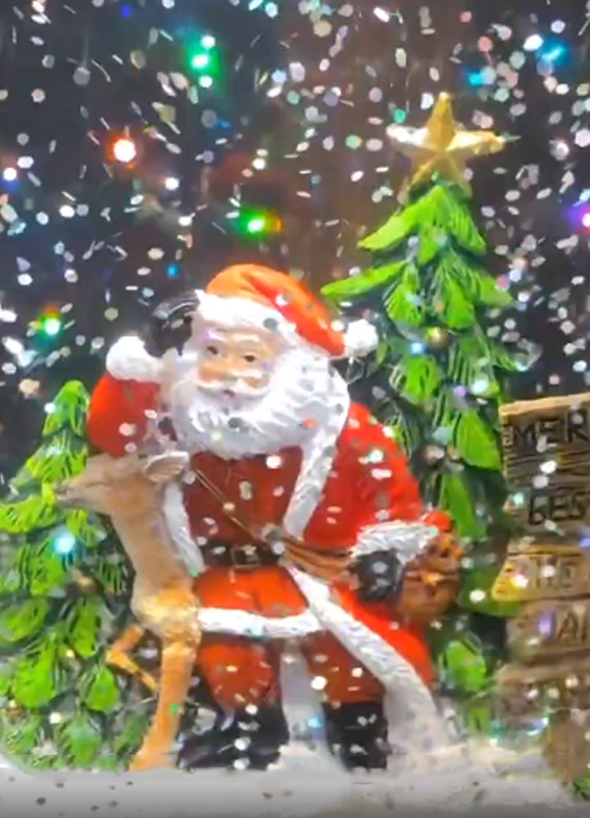 MS Dhoni Turns Santa Claus Sachin Tendulkar Yuvraj Singh Christmas Celebrations Pics Viral11