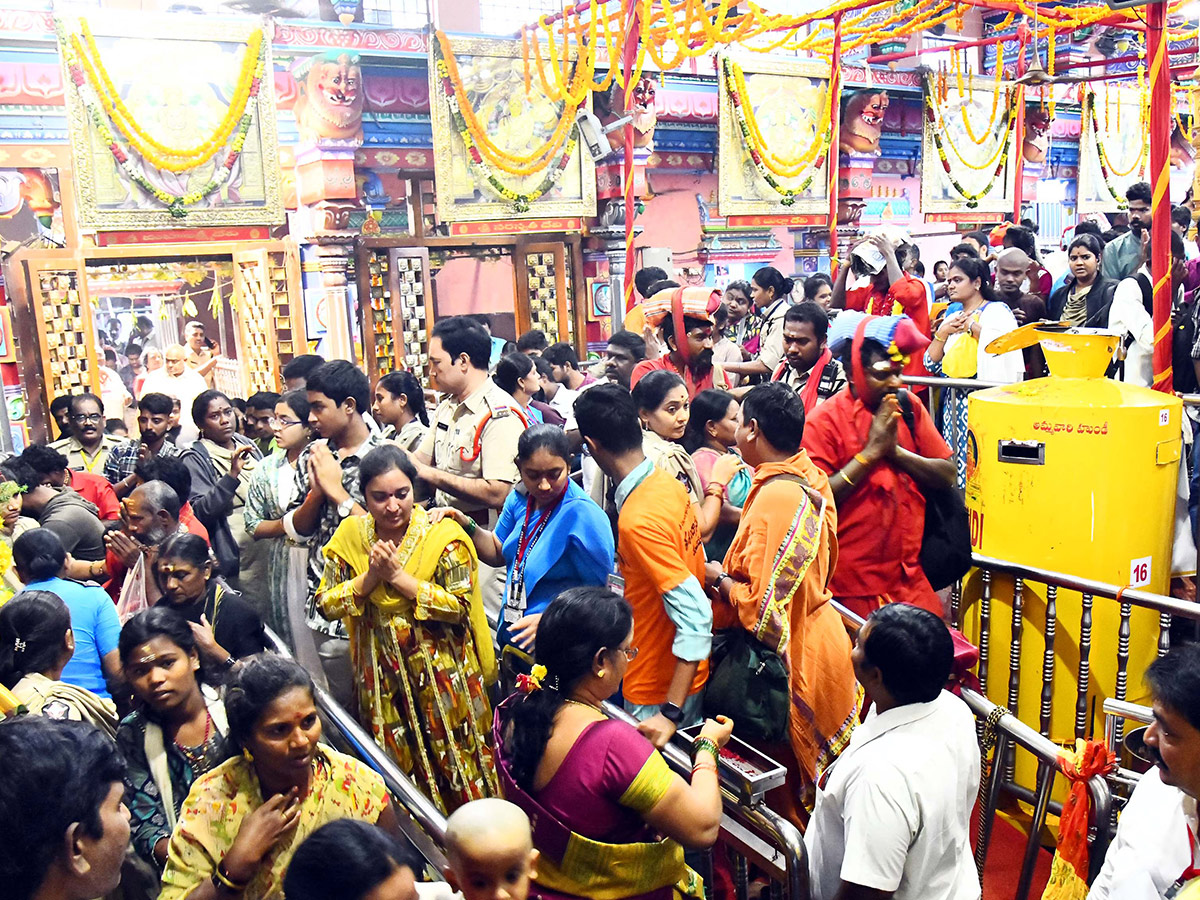 bhavani deeksha viramana at durga temple vijayawada photos17