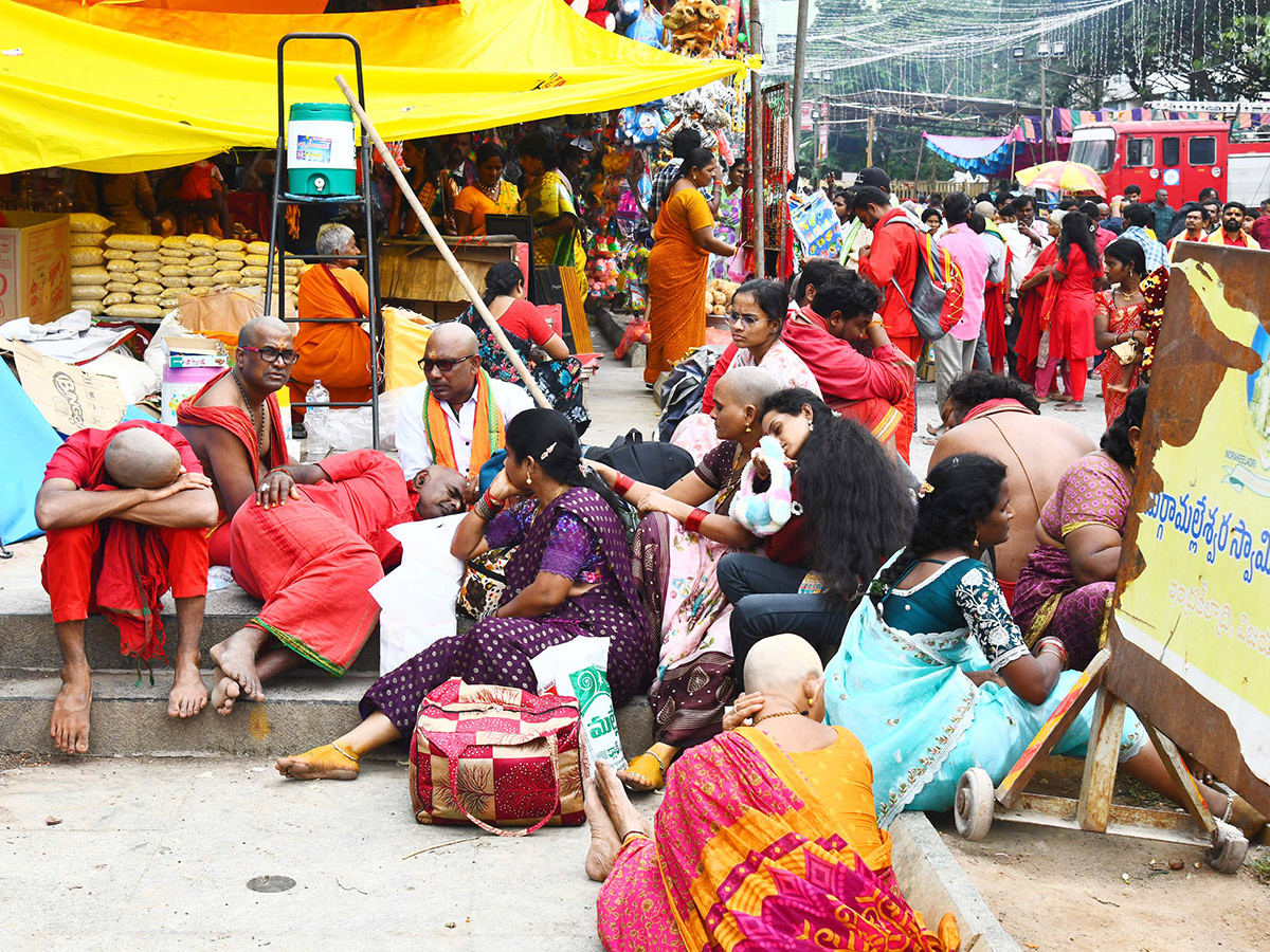 bhavani deeksha viramana at durga temple vijayawada photos3