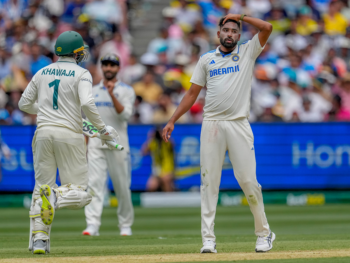 fourth cricket test between Australia and India at the Melbourne Cricket Ground10