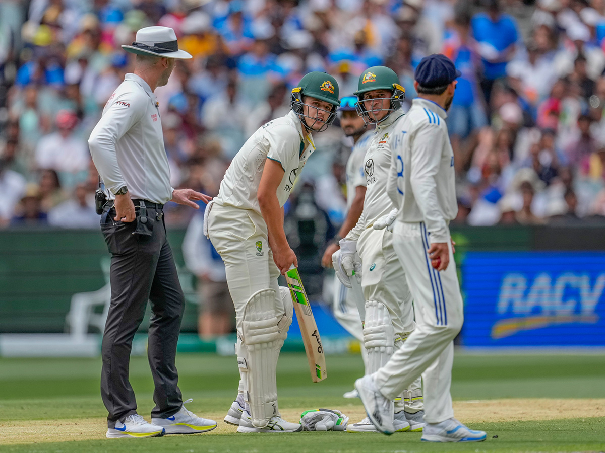 fourth cricket test between Australia and India at the Melbourne Cricket Ground14