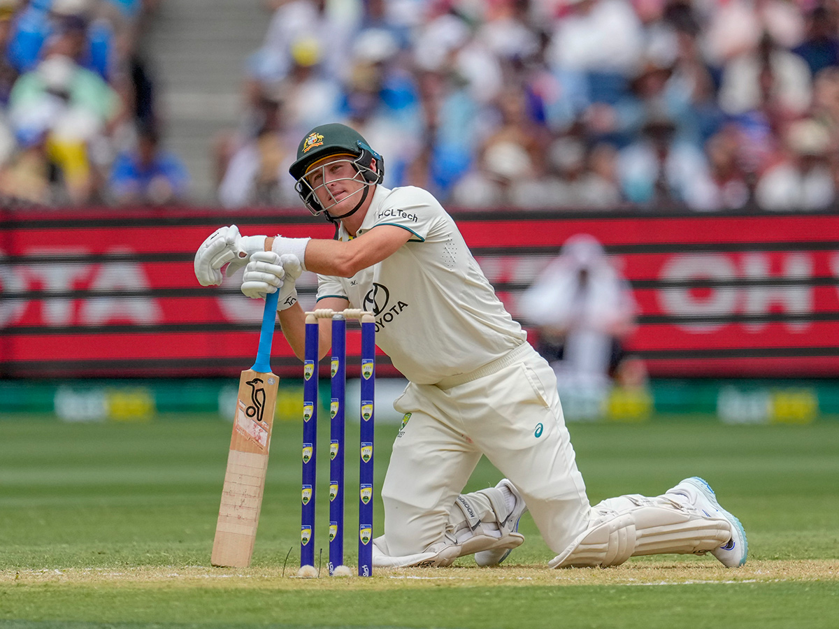 fourth cricket test between Australia and India at the Melbourne Cricket Ground15