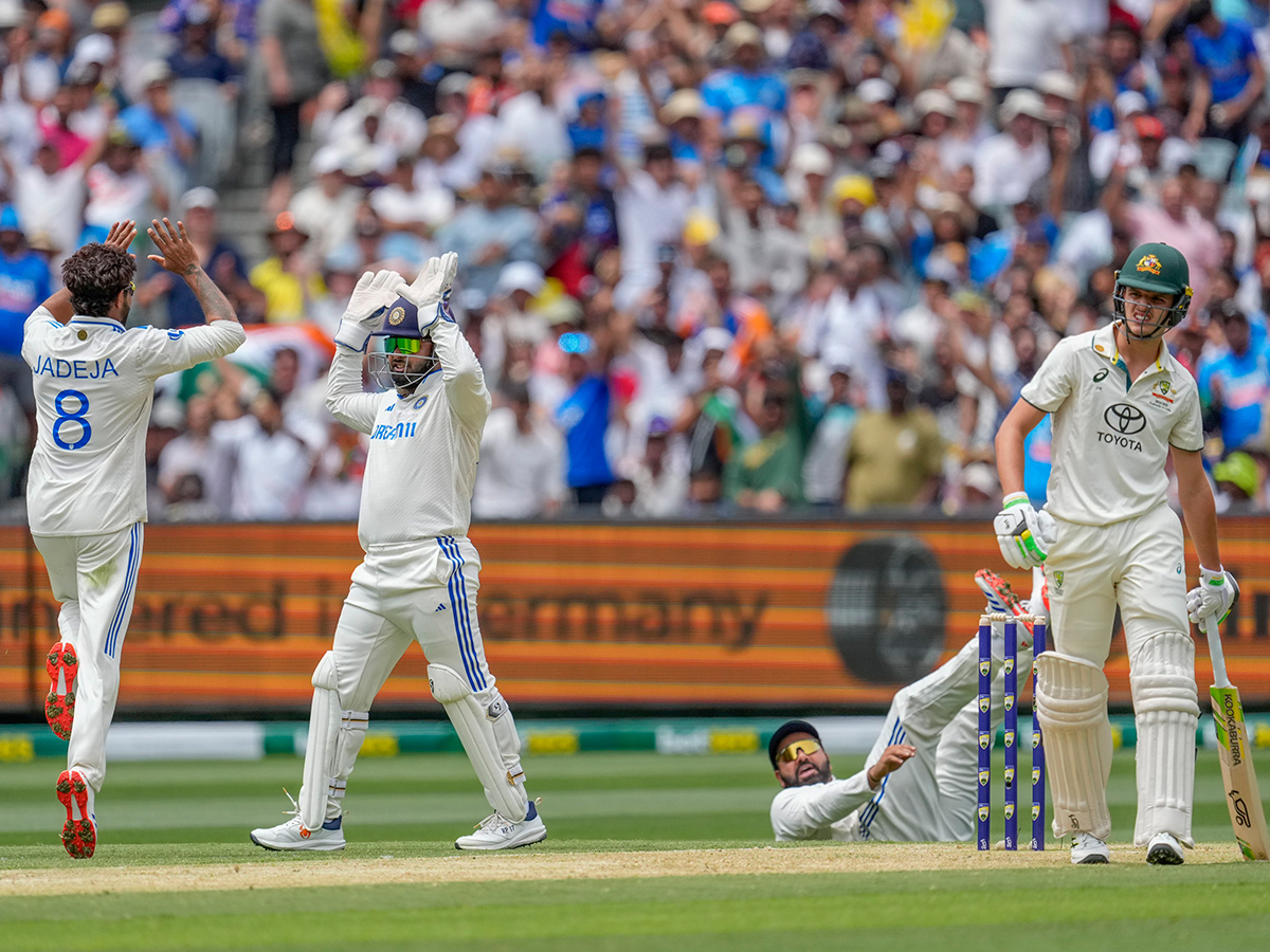 fourth cricket test between Australia and India at the Melbourne Cricket Ground19