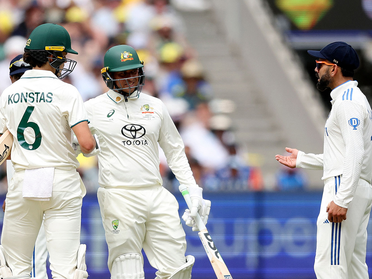 fourth cricket test between Australia and India at the Melbourne Cricket Ground2