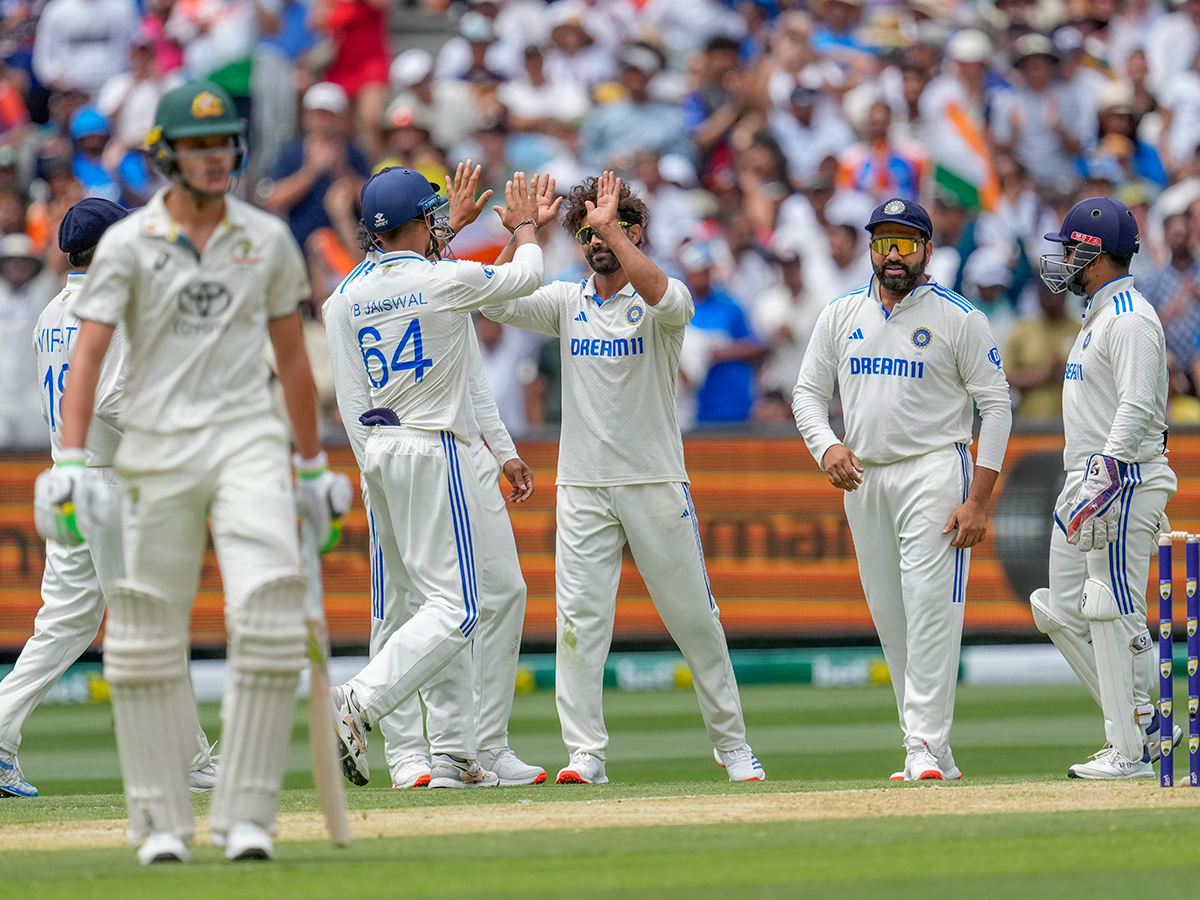 fourth cricket test between Australia and India at the Melbourne Cricket Ground20