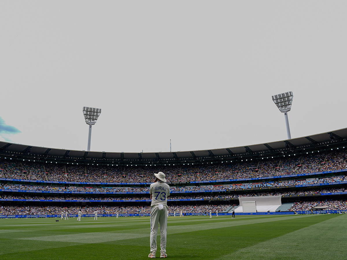 fourth cricket test between Australia and India at the Melbourne Cricket Ground21