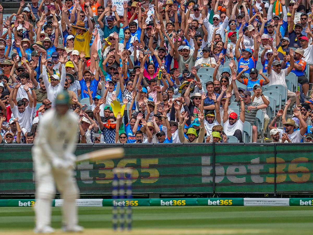 fourth cricket test between Australia and India at the Melbourne Cricket Ground22