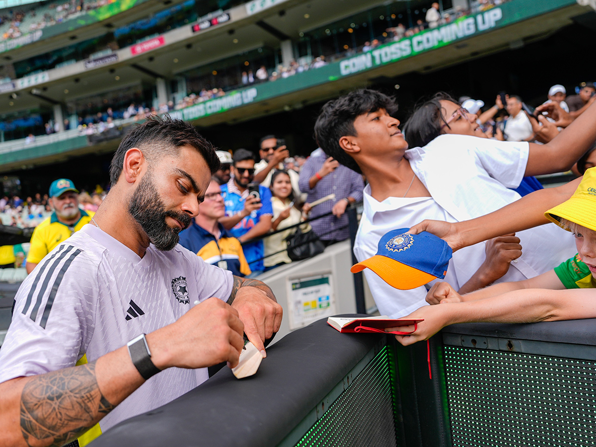 fourth cricket test between Australia and India at the Melbourne Cricket Ground35