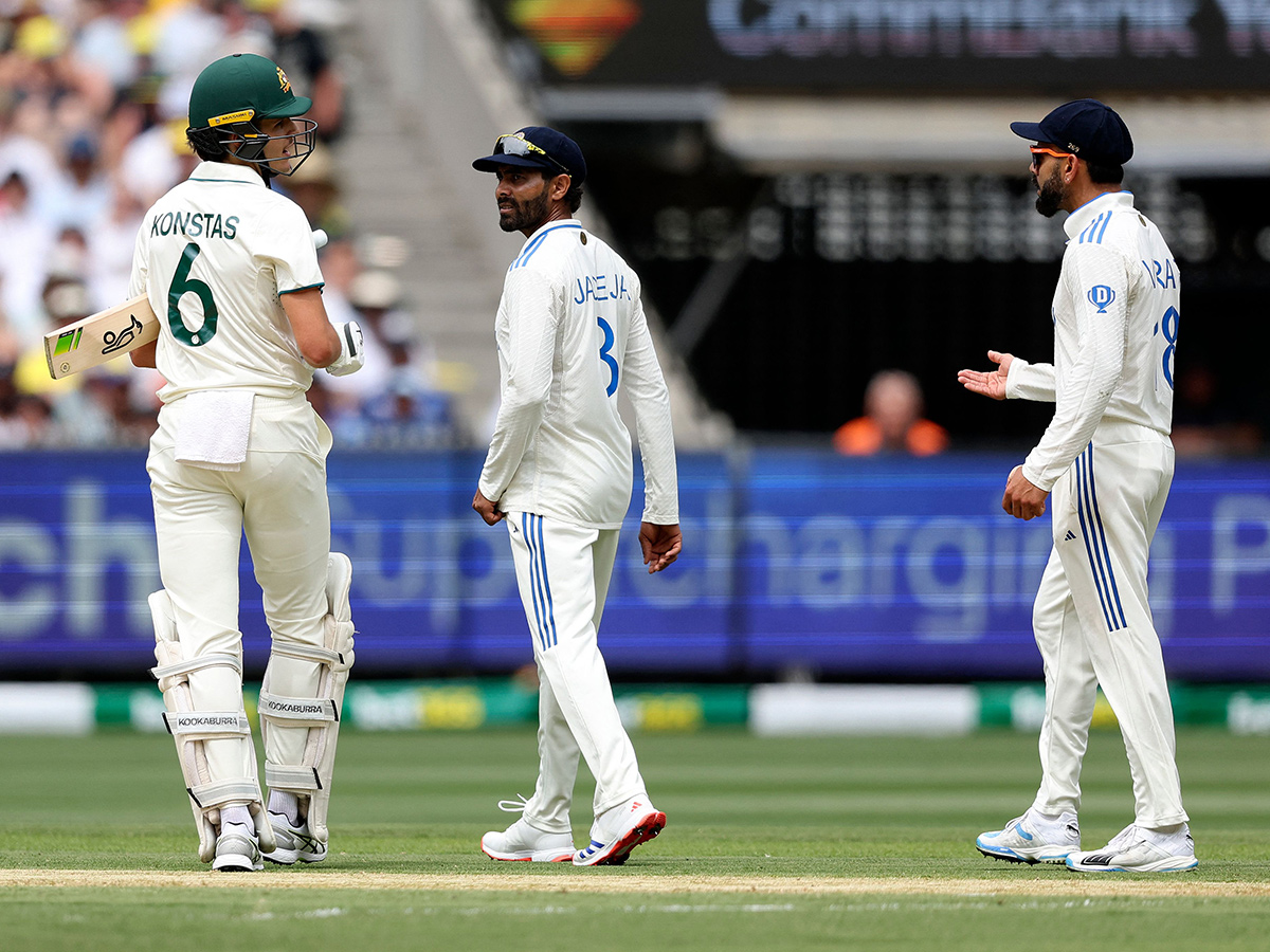 fourth cricket test between Australia and India at the Melbourne Cricket Ground4