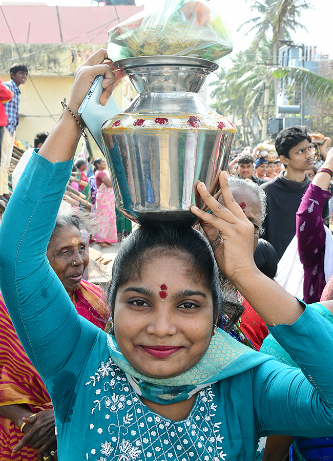 Visakhapatnam celebrates Gangamma Jatara as thanksgiving for safety photos17