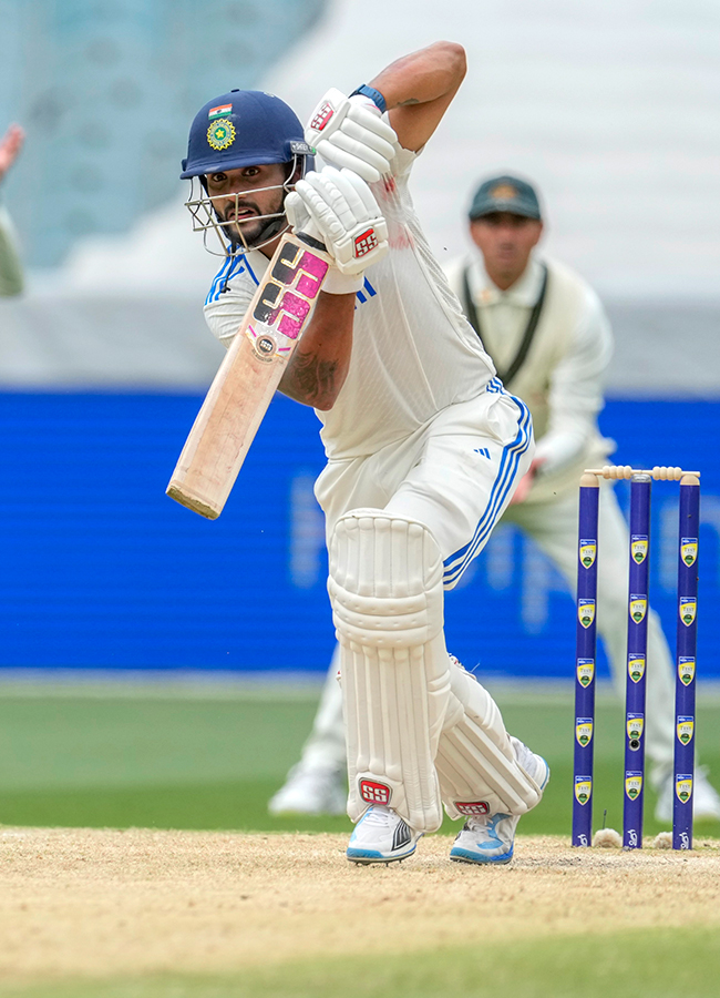 Nitish Kumar Reddy fourth cricket Test match between Australia and India3