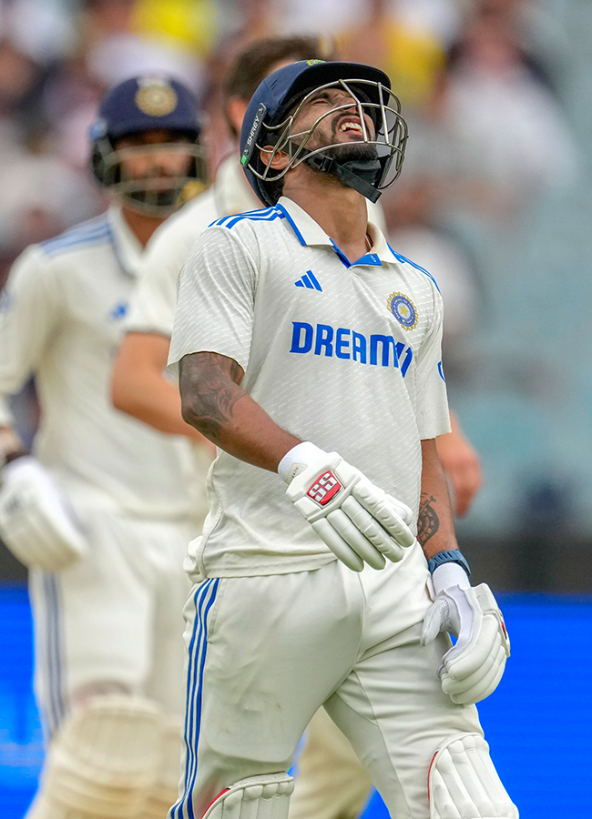 Nitish Kumar Reddy fourth cricket Test match between Australia and India5