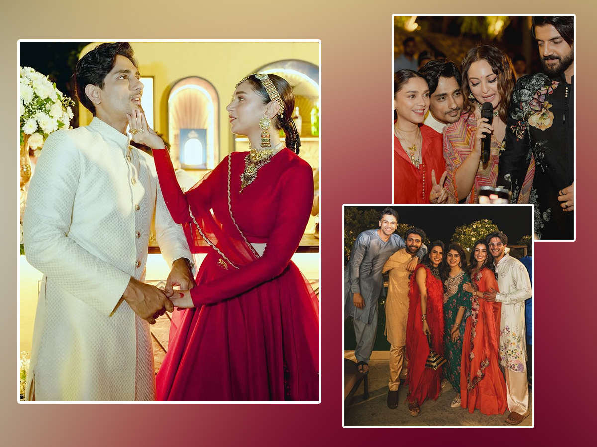 Aditi Rao Hydari, Siddharth Wedding Party In Rajasthan, Unseen Photos Goes Viral1