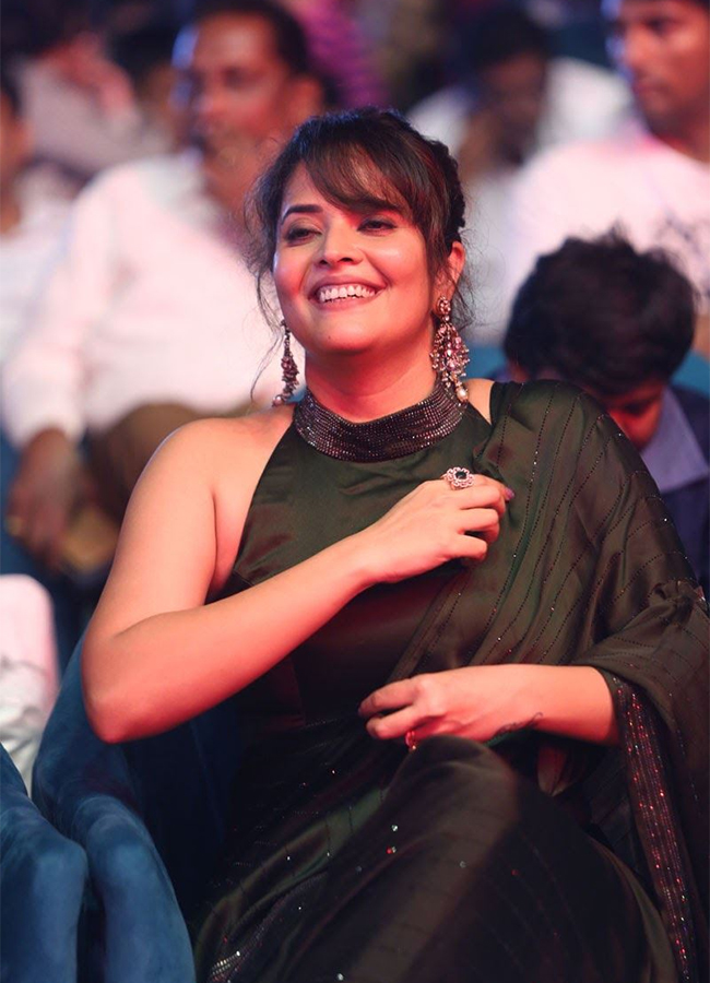 Sreeleela And Anasuya Photos At Pushpa 2 Pre Release Event Goes Viral5