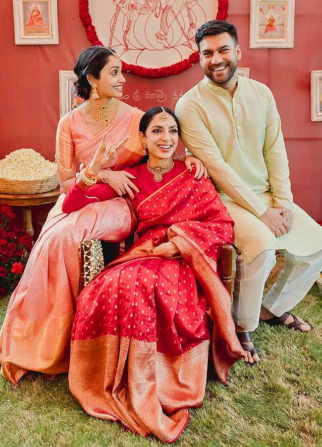 Sobhita Dhulipala Pelli Kuthuru Ceremony Ahead Of Wedding To Naga Chaitanya2