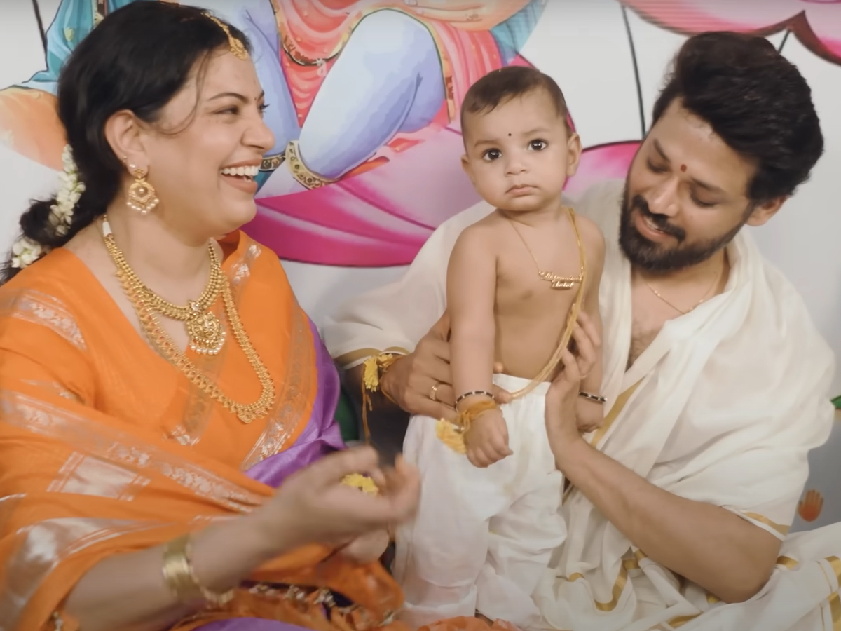 Singer Geetha Madhuri's son Annaprasana ceremony17