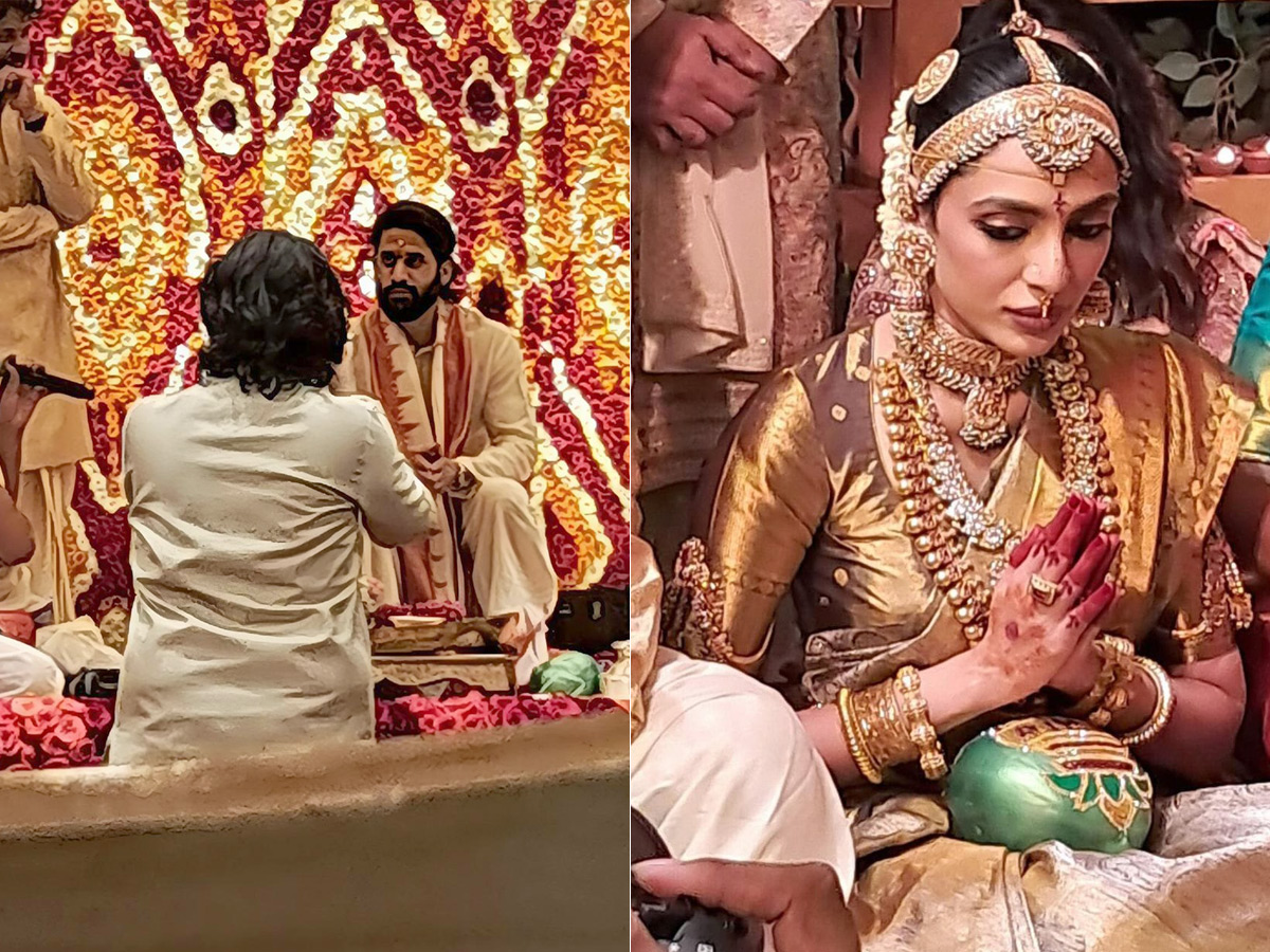 Naga Chaitanya and Sobhita Dhulipala wedding ceremony Photos8