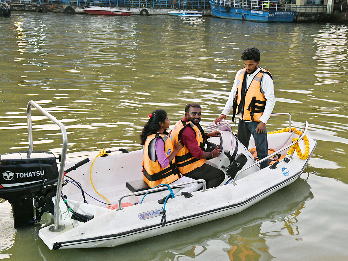 Jupally Krishna Rao Inaugurates Adventure Water Sports In Hussain Sagar8