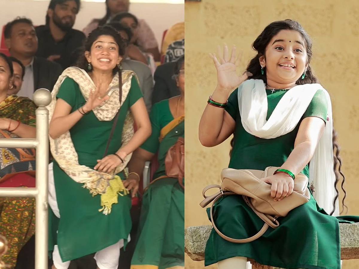 Kiara Imitates Sai Pallavi's Look In Amaran Movie, Photos Goes Viral On Social Media5