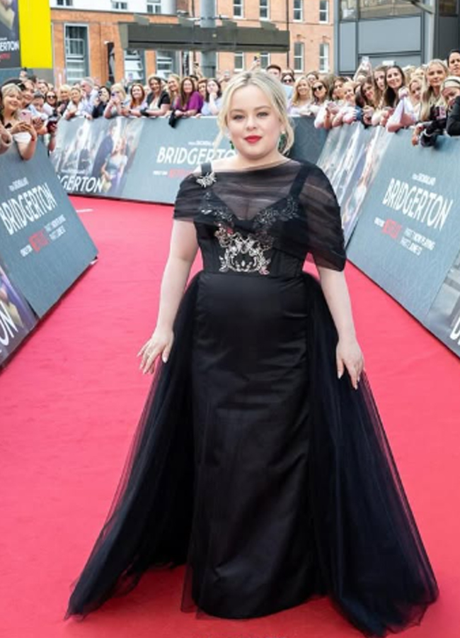 Nicola Coughlan Gaurav Gupta Gown At British Fashion Awards 202419