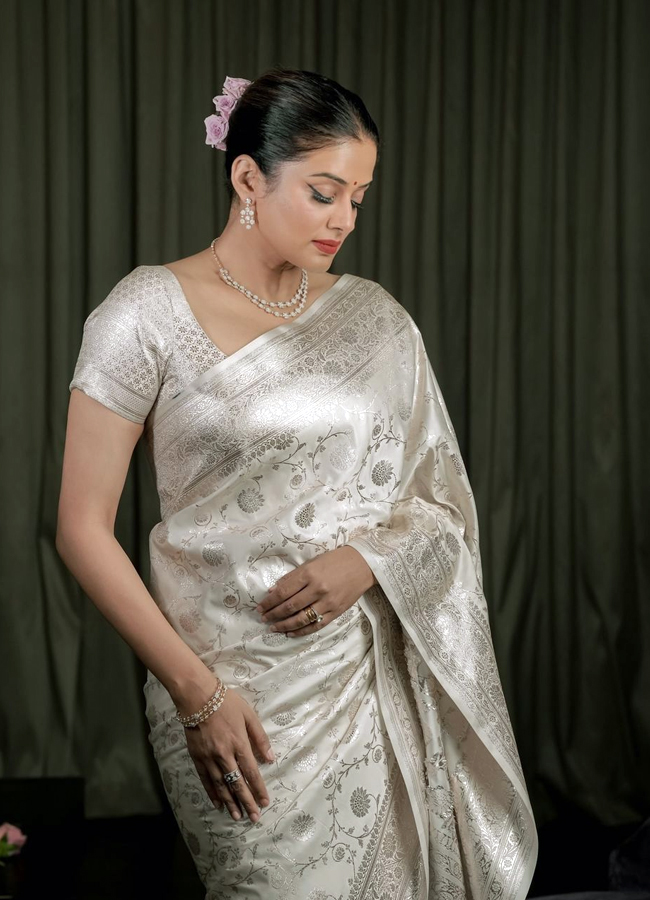 Priyamani looks stunning in a beautiful saree5