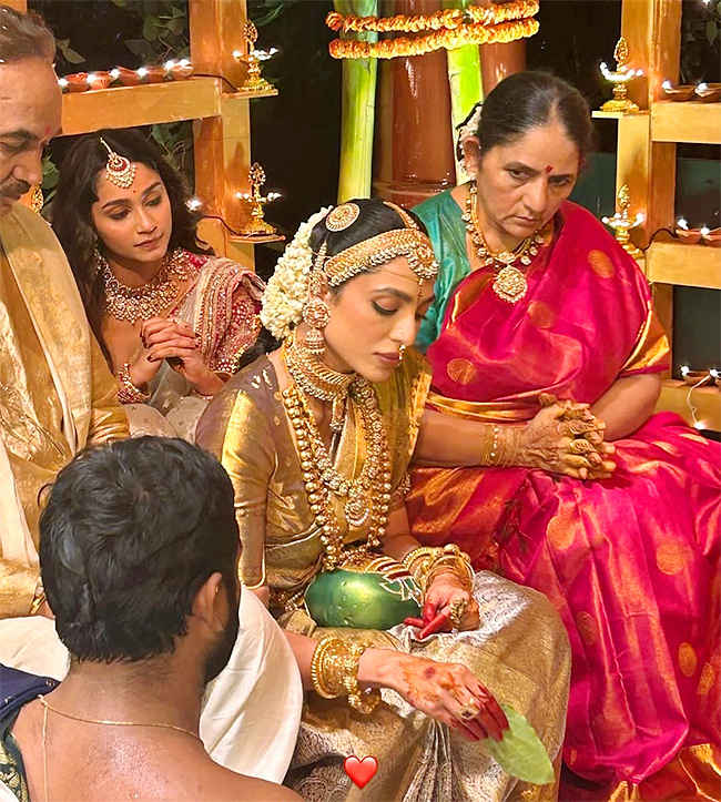 Naga Chaitanya Sobhita Dhulipala wedding viral photos9