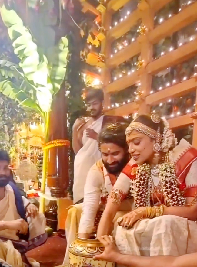 Naga Chaitanya Sobhita Dhulipala wedding viral photos12